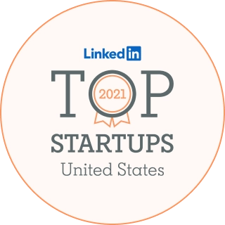 Insignia de LinkedIn Top Startups