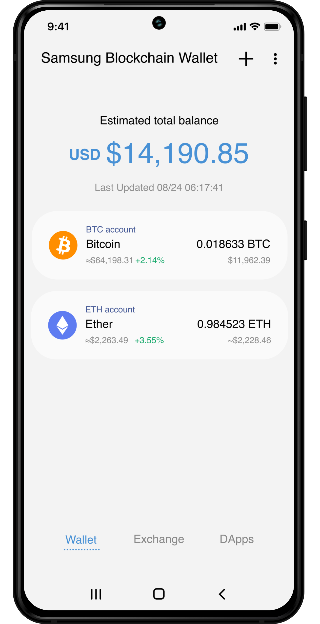 samsung crypto wallet apk