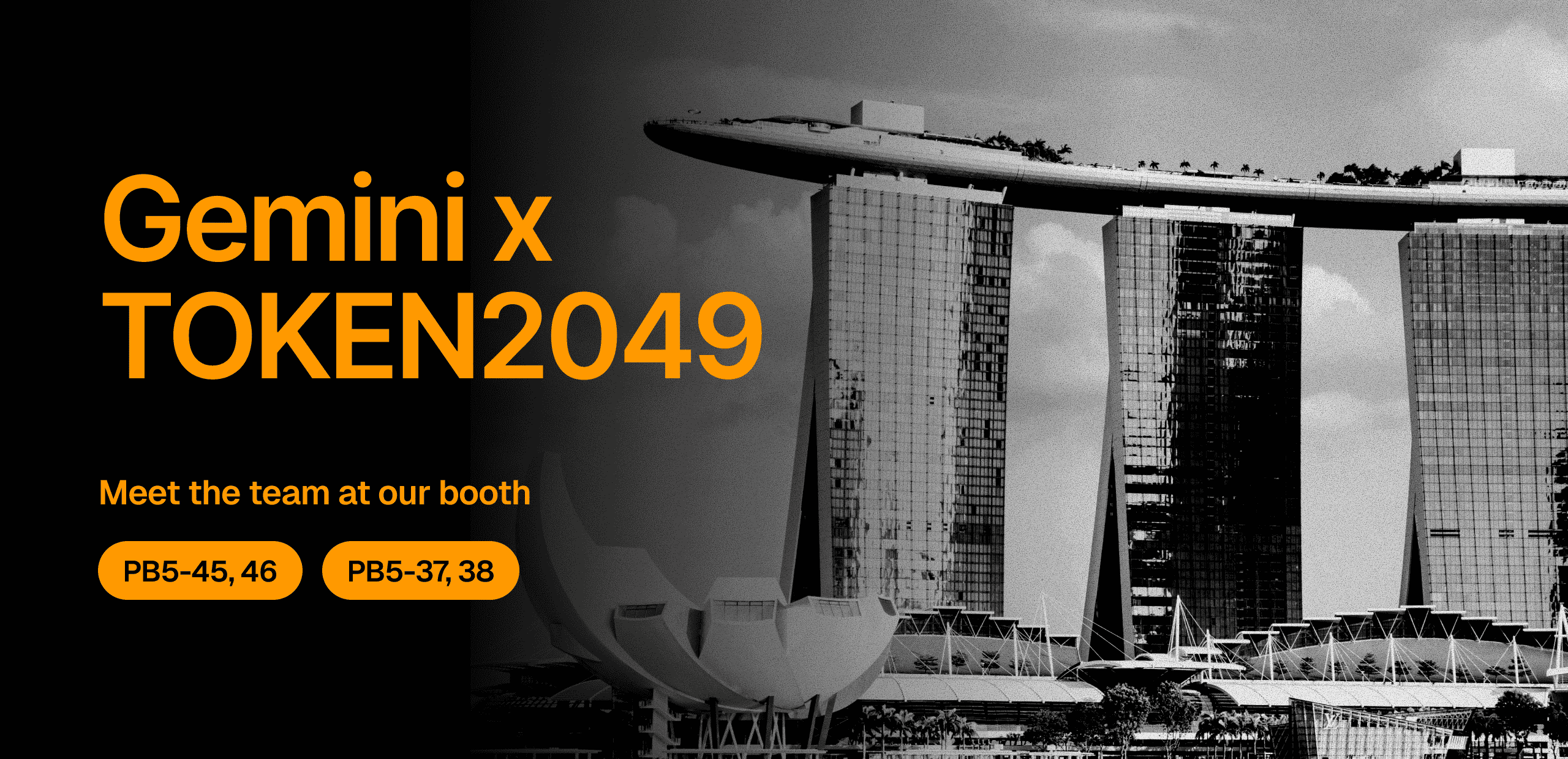 Meet Gemini at TOKEN2049 Singapore | Win an Apple iPhone 17 Pro Max, Free  Swag & More! | Gemini